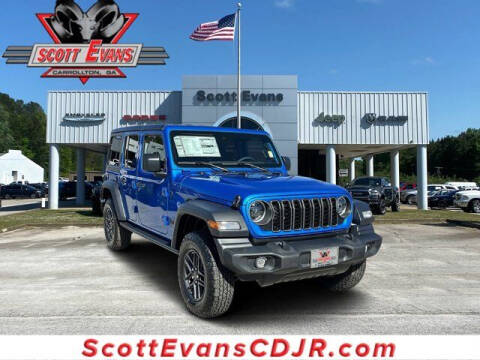 2024 Jeep Wrangler for sale at SCOTT EVANS CHRYSLER DODGE in Carrollton GA