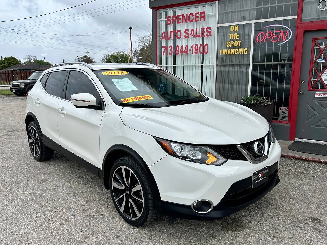 2018 Nissan Rogue Sport for sale at SPENCER AUTO SALES in South Houston, TX