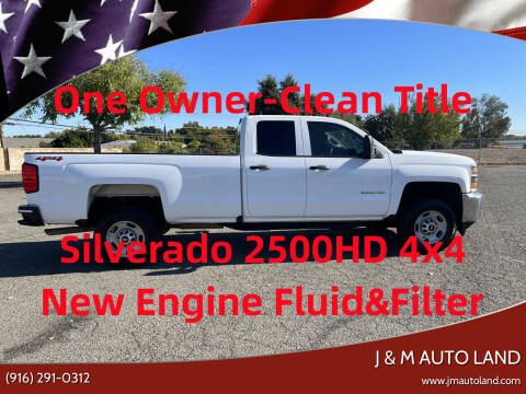 2019 Chevrolet Silverado 2500HD for sale at J & M Auto Land in Sacramento CA