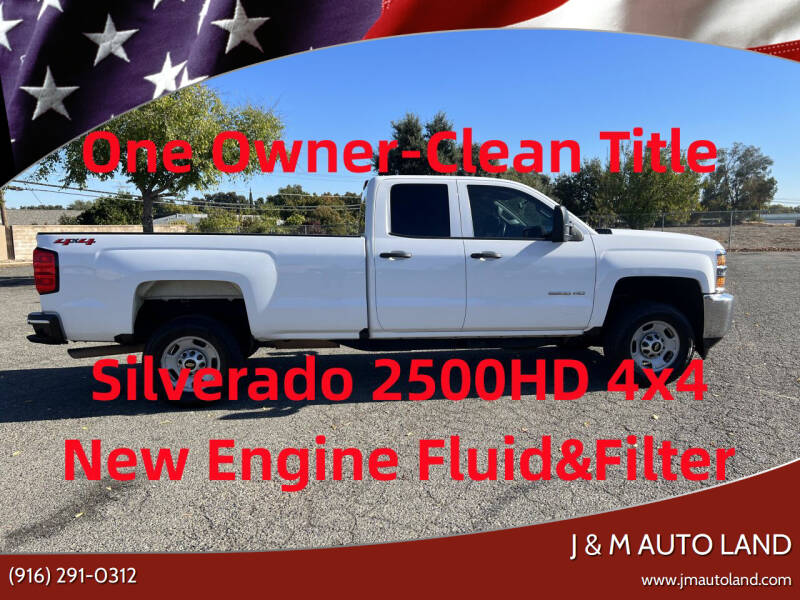 2019 Chevrolet Silverado 2500HD for sale at J & M Auto Land in Sacramento CA