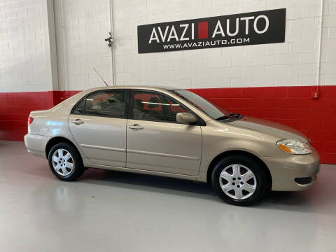 2007 Toyota Corolla for sale at AVAZI AUTO GROUP LLC in Gaithersburg MD