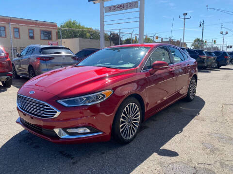 2017 Ford Fusion for sale at International Auto Sales and Service in Detroit MI