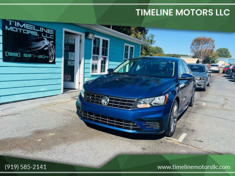 2016 Volkswagen Passat for sale at Timeline Motors LLC in Clayton NC