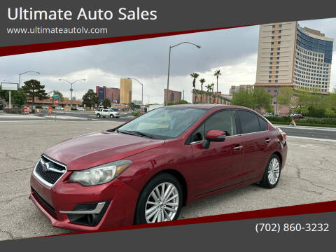 2015 Subaru Impreza for sale at Ultimate Auto Sales in Las Vegas NV