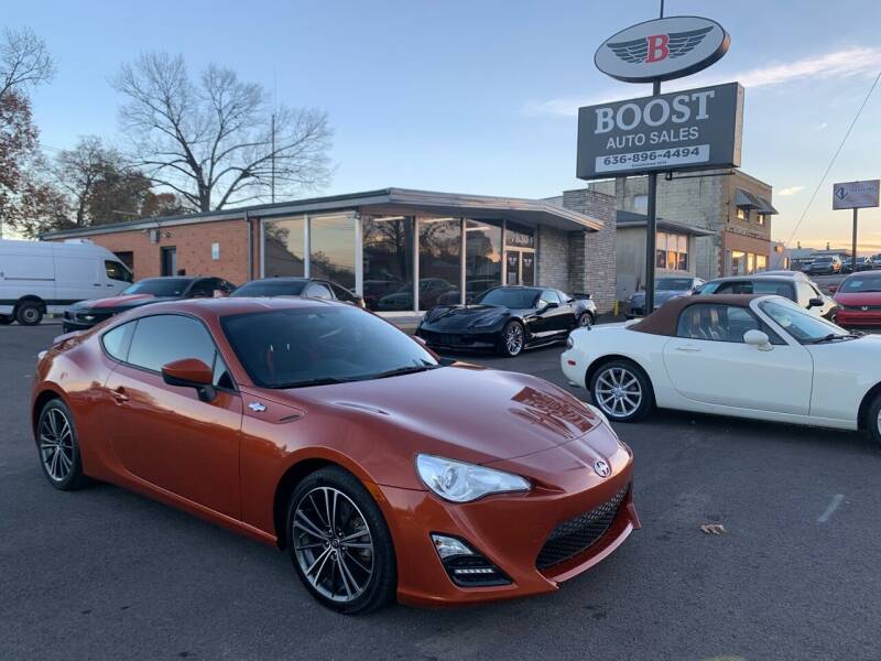 2015 Scion FR-S for sale at BOOST AUTO SALES in Saint Louis MO
