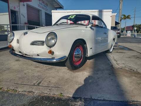 1960 Volkswagen Karmann Ghia for sale at TOP TWO USA INC in Oakland Park FL