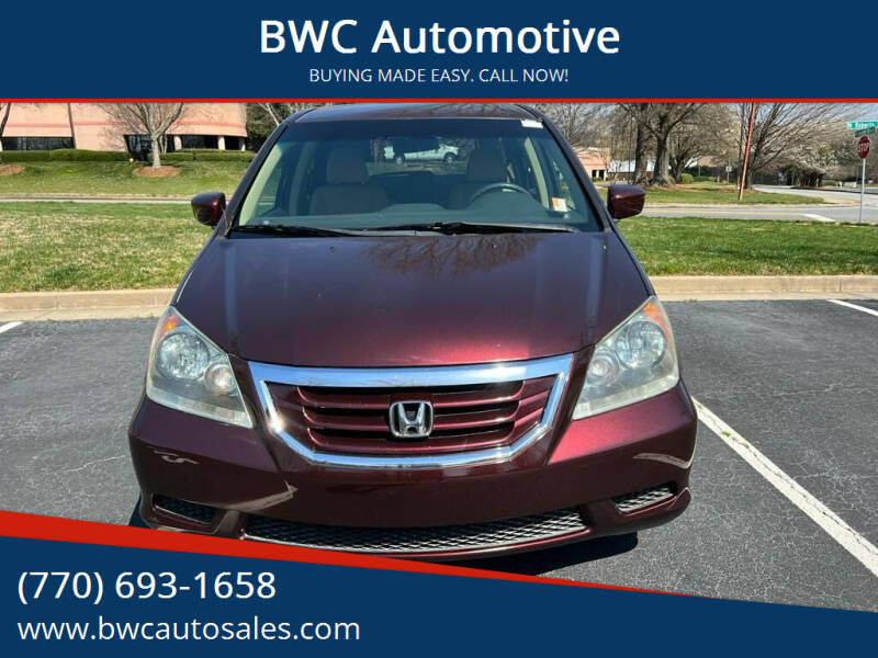 2009 Honda Odyssey for sale at BWC Automotive in Kennesaw GA