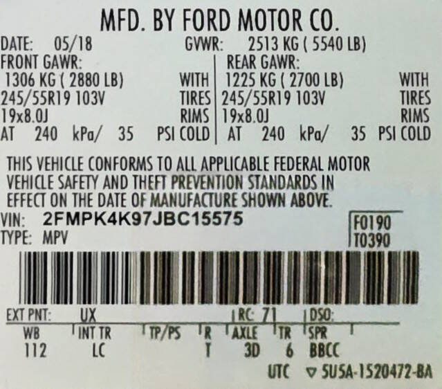 2018 Ford Edge Titanium