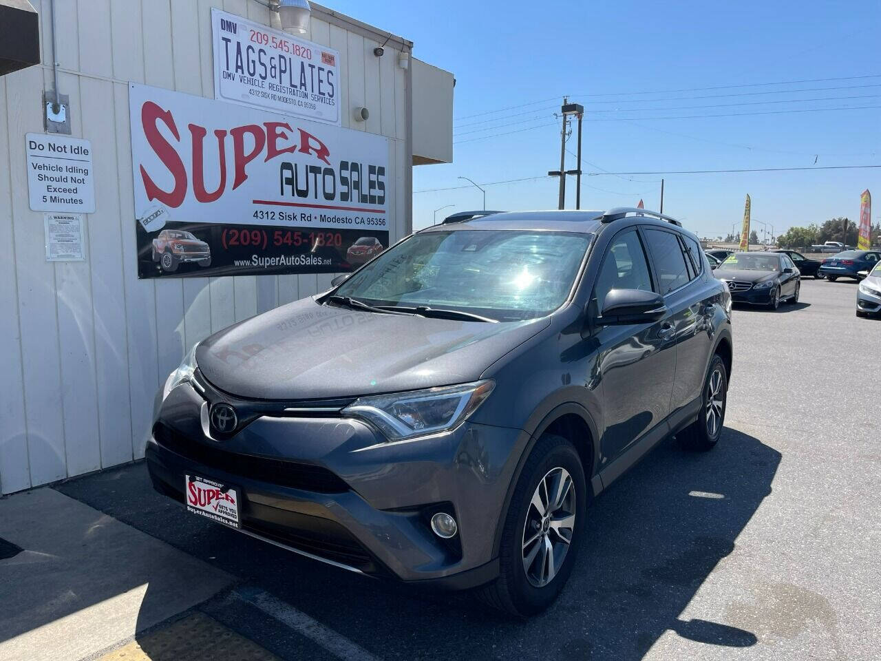 2018 Toyota RAV4 for sale at Super Auto Sales Modesto in Modesto, CA