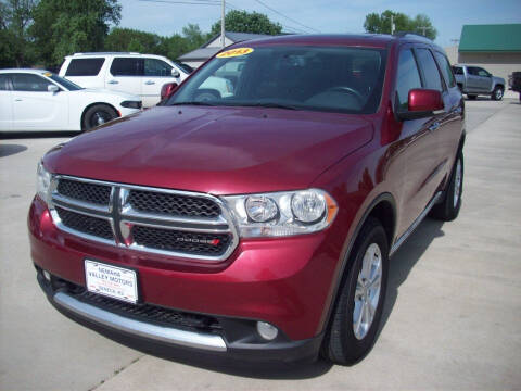 2013 Dodge Durango for sale at Nemaha Valley Motors in Seneca KS