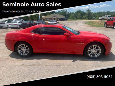 2014 Chevrolet Camaro for sale at Seminole Auto Sales in Seminole OK