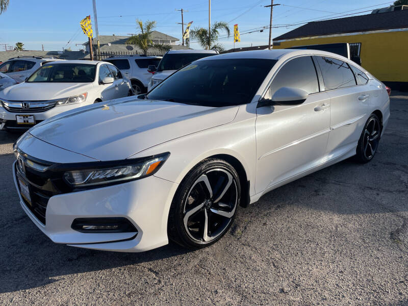 2019 Honda Accord for sale at JR'S AUTO SALES in Pacoima CA