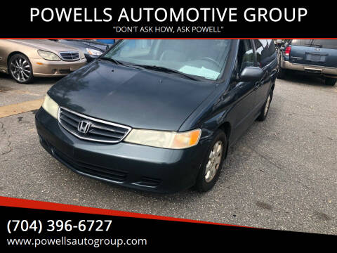 2003 Honda Odyssey for sale at POWELLS AUTOMOTIVE GROUP in Gastonia NC