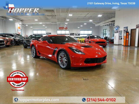 2015 Chevrolet Corvette for sale at HOPPER MOTORPLEX in Irving TX