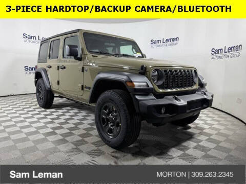 2025 Jeep Wrangler for sale at Sam Leman CDJRF Morton in Morton IL