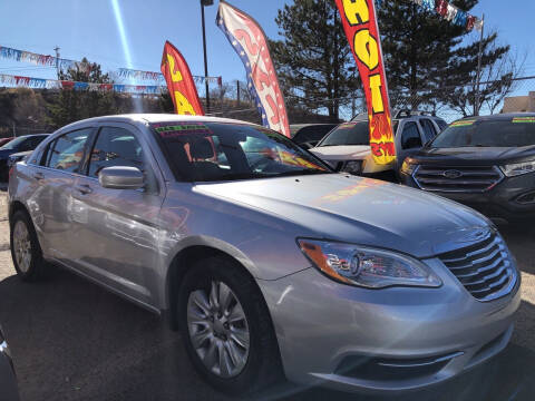 2012 Chrysler 200 for sale at Duke City Auto LLC in Gallup NM