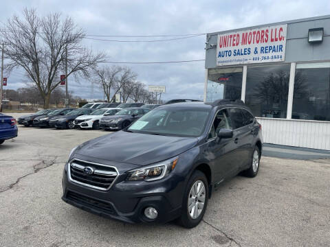 2018 Subaru Outback for sale at United Motors LLC in Saint Francis WI