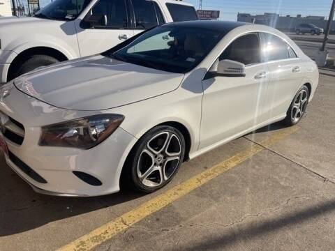 2018 Mercedes-Benz CLA for sale at FREDYS CARS FOR LESS in Houston TX