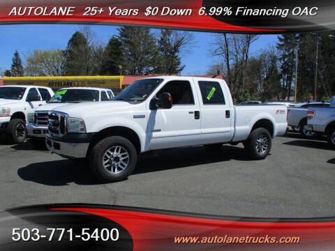 2006 Ford F-250 Super Duty for sale at AUTOLANE in Portland OR