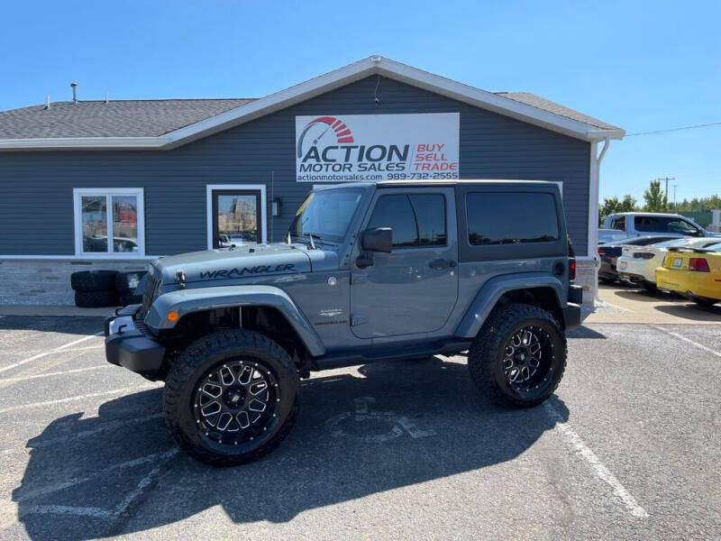 2015 Jeep Wrangler for sale at Action Motor Sales in Gaylord MI