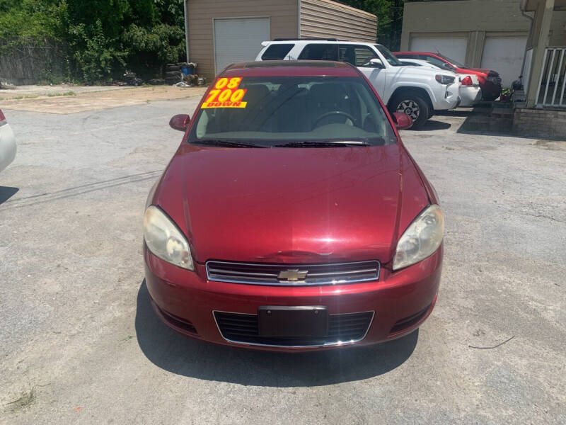 2008 Chevrolet Impala for sale at Rent To Own Cars & Sales Group Inc in Chattanooga TN