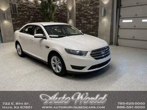 2018 Ford Taurus for sale at Auto World Used Cars in Hays KS