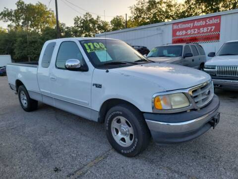 2002 Ford F-150 for sale at McKinney Auto Sales in Mckinney TX