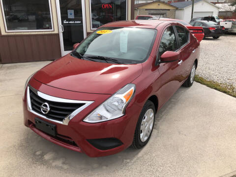 2017 Nissan Versa for sale at ADKINS PRE OWNED CARS LLC in Kenova WV