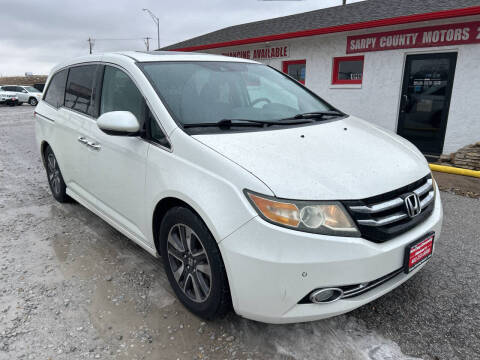 2014 Honda Odyssey for sale at Sarpy County Motors in Springfield NE