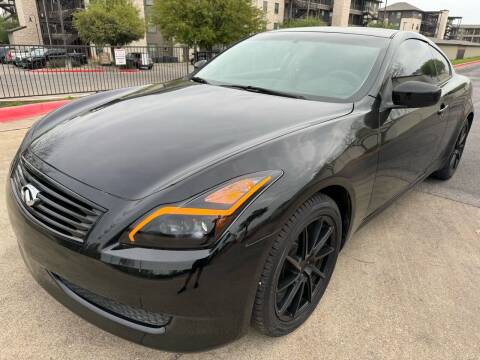 2009 Infiniti G37 Coupe for sale at Zoom ATX in Austin TX