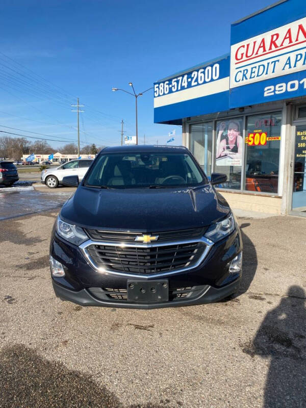 2020 Chevrolet Equinox for sale at National Auto Sales Inc. in Warren MI