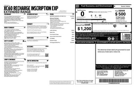 2022 Volvo XC60 Recharge T8 Inscription Expression