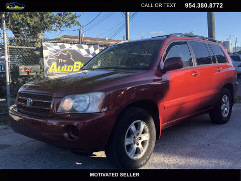 2003 Toyota Highlander for sale at The Autoblock in Fort Lauderdale FL