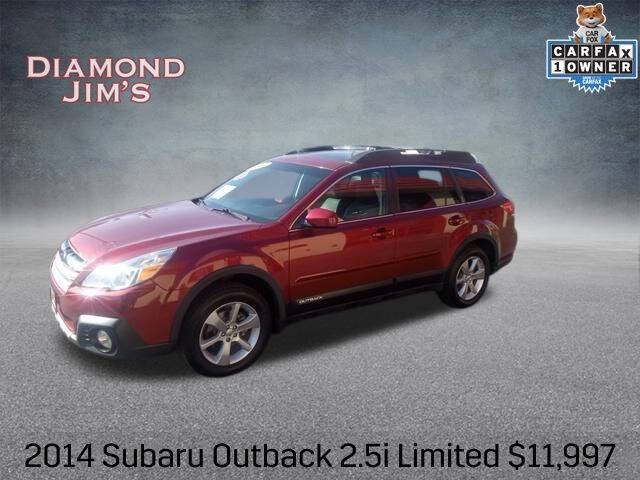 2014 Subaru Outback for sale at Diamond Jim's West Allis in West Allis WI