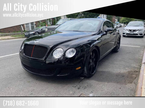 2006 Bentley Continental for sale at All City Collision in Staten Island NY