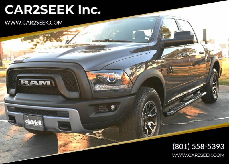 2016 RAM 1500 for sale at CAR2SEEK Inc. in Salt Lake City UT