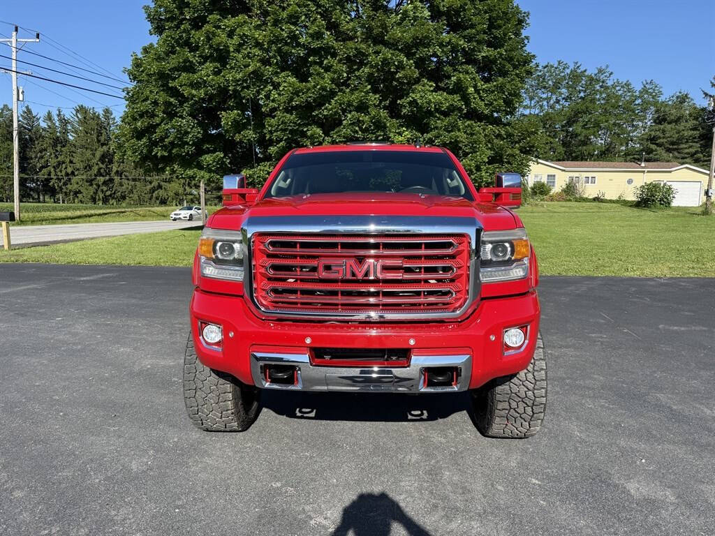 Red 2015 GMC Sierra 3500HD SLT 2