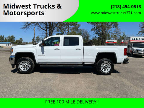 2017 GMC Sierra 2500HD for sale at Midwest Trucks & Motorsports in Merrifield MN