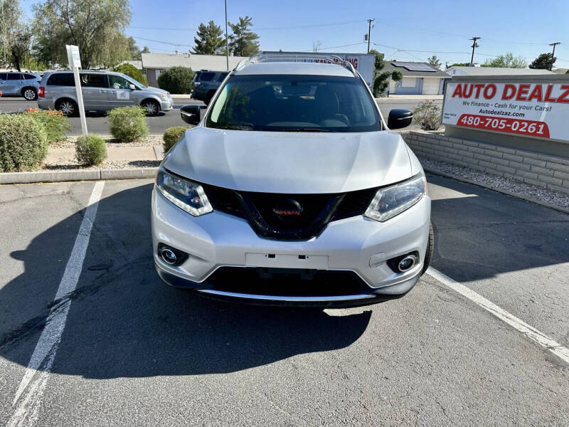 Used 2015 Nissan Rogue SV with VIN KNMAT2MV1FP568528 for sale in Chandler, AZ