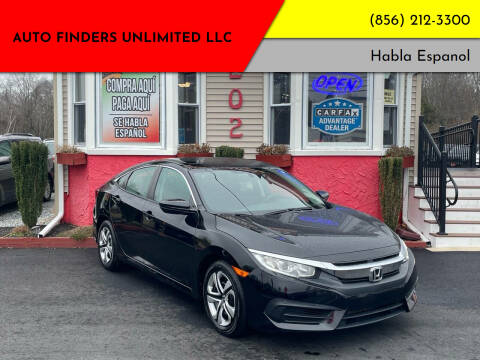 2017 Honda Civic for sale at Auto Finders Unlimited LLC in Vineland NJ