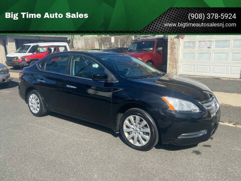 2013 Nissan Sentra for sale at Big Time Auto Sales in Vauxhall NJ
