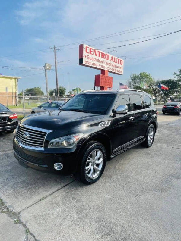 2012 Infiniti QX56 for sale at Centro Auto Sales in Houston TX