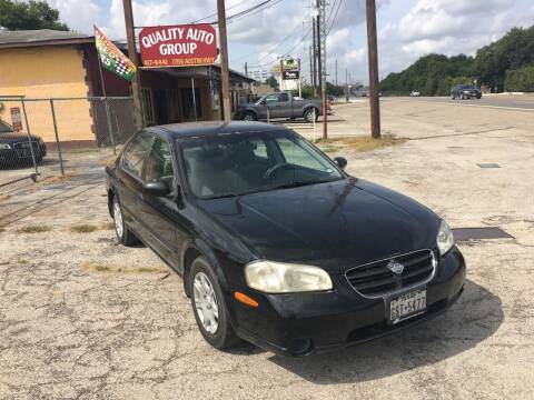 2001 Nissan Maxima for sale at Quality Auto Group in San Antonio TX