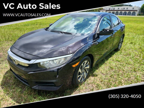 2018 Honda Civic for sale at VC Auto Sales in Miami FL