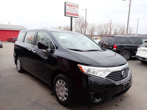 2015 Nissan Quest for sale at Marty's Auto Sales in Savage MN