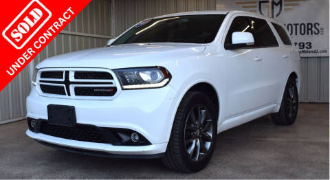2017 Dodge Durango for sale at 1st Class Motors in Phoenix AZ