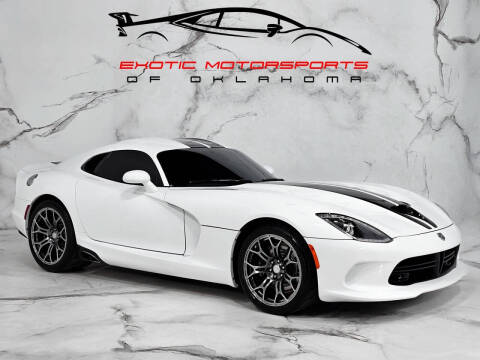 2014 Dodge SRT Viper for sale at Exotic Motorsports of Oklahoma in Edmond OK