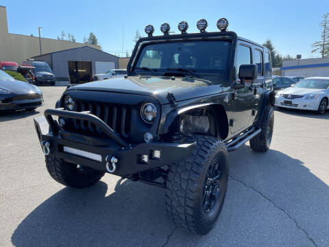 2016 Jeep Wrangler Unlimited for sale at Daytona Motor Co in Lynnwood WA