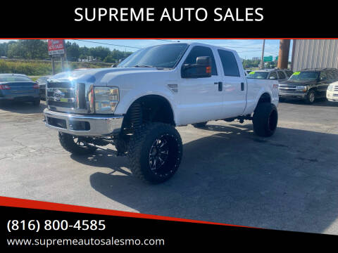 2008 Ford F-250 Super Duty for sale at SUPREME AUTO SALES in Grandview MO