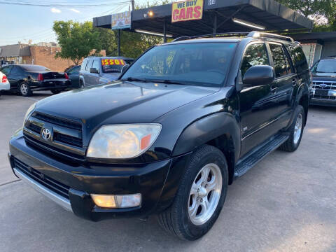 2003 Toyota 4Runner for sale at Cash Car Outlet in Mckinney TX